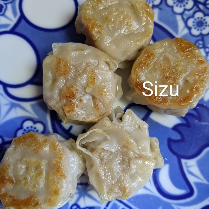 しゅうまいのにんにくダレ炒め